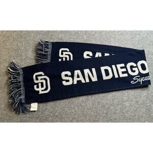 Pro Specialties San Diego Padres MLB Stadium Promo Vintage Style Scarf 54" Long